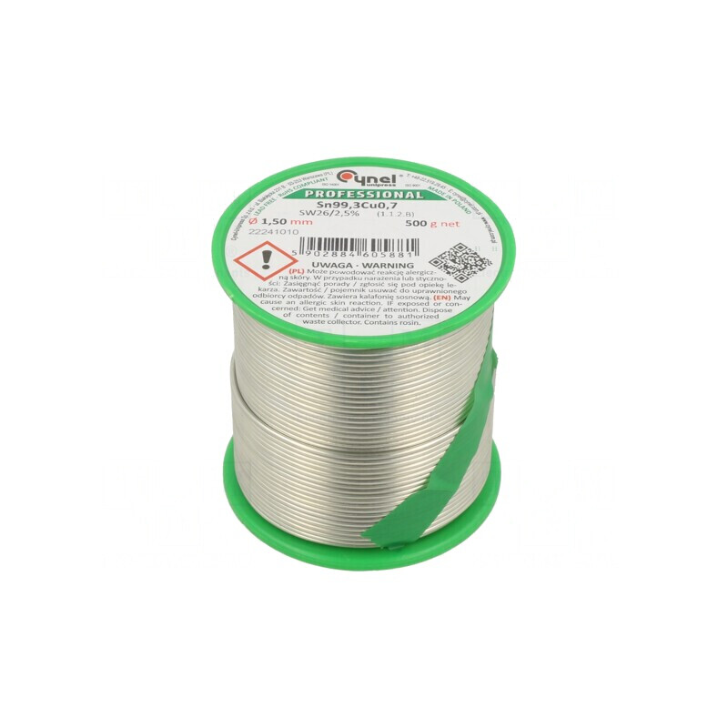 Sârmă de lipit fără plumb 1,5mm 500g | Electronic-mag.ro | Componente Electronice Sârmă de lipit fără plumb 1,5mm 500g | Electronic-mag.ro | Componente Electronice