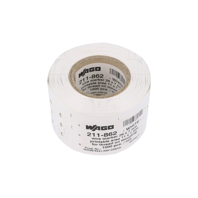 Etichetă Termorezistentă 7x10.5mm cu Orificiu | Electronic-mag.ro | Componente Electronice