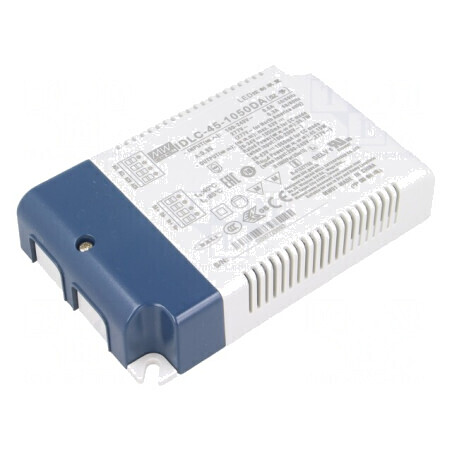 Alimentator LED DALI 45W 26-43VDC | Electronic-mag.ro | Componente Electronice
