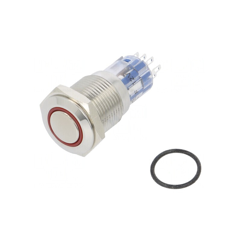 Comutator Anti-Vandalism DPDT 3A 250VAC IP67 LED Roșu | Electronic-mag.ro | Componente Electronice Comutator Anti-Vandalism DPDT 3A 250VAC IP67 LED Roșu | Electronic-mag.ro | Componente Electronice
