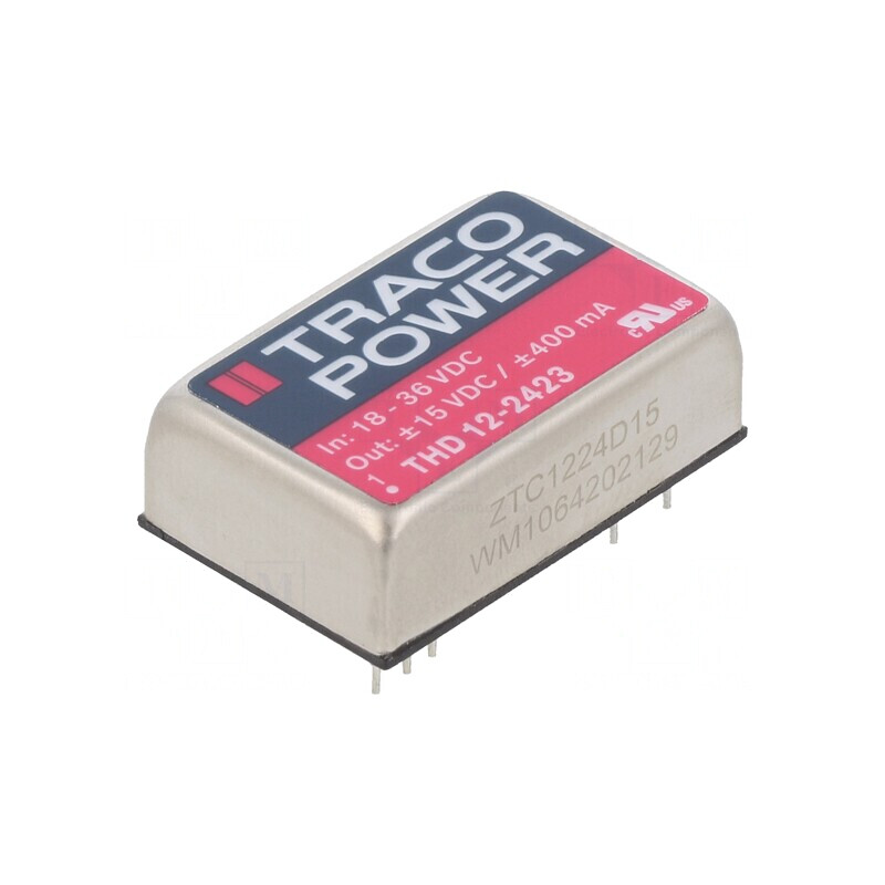 Convertor DC/DC 12W 18-36V la 15V/-15V | Electronic-mag.ro | Componente Electronice Convertor DC/DC 12W 18-36V la 15V/-15V | Electronic-mag.ro | Componente Electronice