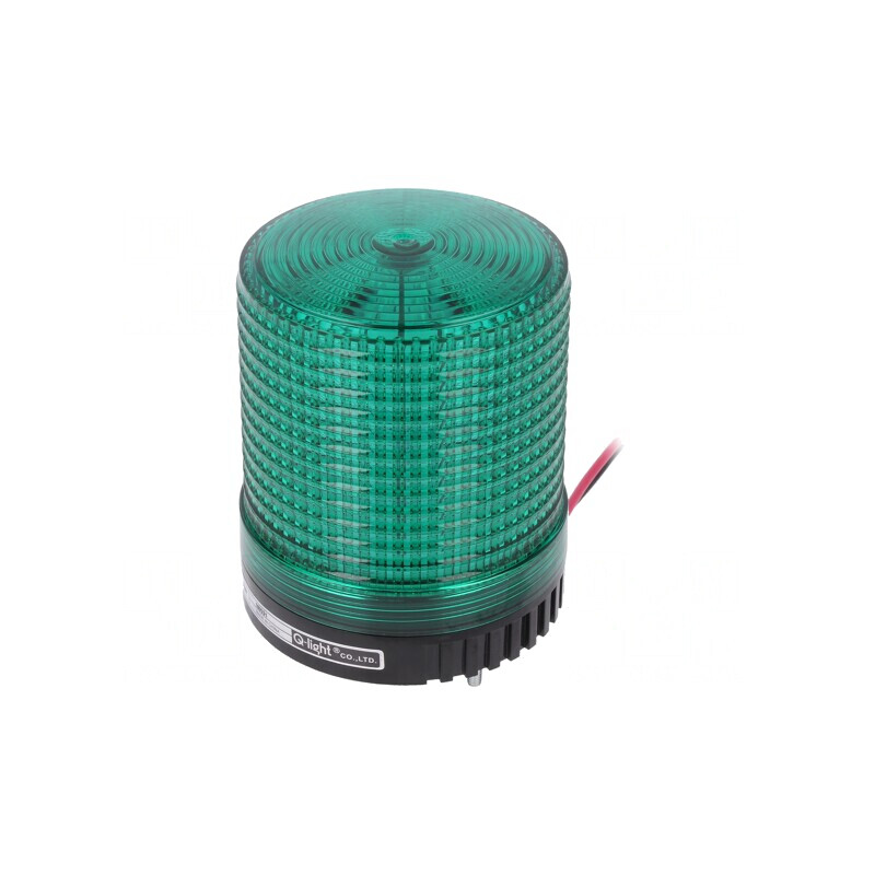Semnalizator Luminos Flash Verde IP65 10-30VDC | Electronic-mag.ro | Componente Electronice
