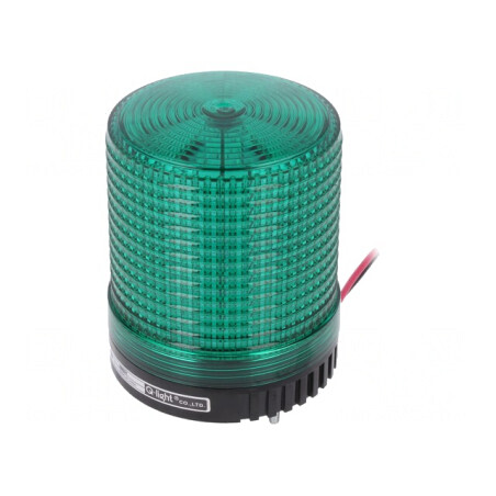 Semnalizator Luminos Flash Verde IP65 10-30VDC | Electronic-mag.ro | Componente Electronice