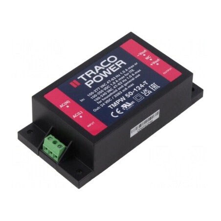 Alimentator Încastrabil 50W 24VDC | Electronic-mag.ro | Componente Electronice