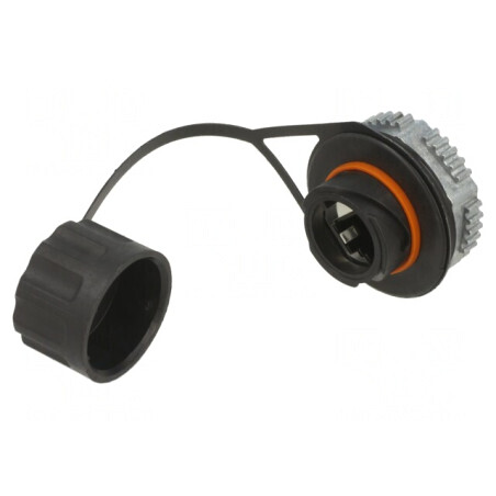 Adaptor Ecranat Cat 6a cu Capac de Protecție 8p8c | Electronic-mag.ro | Componente Electronice
