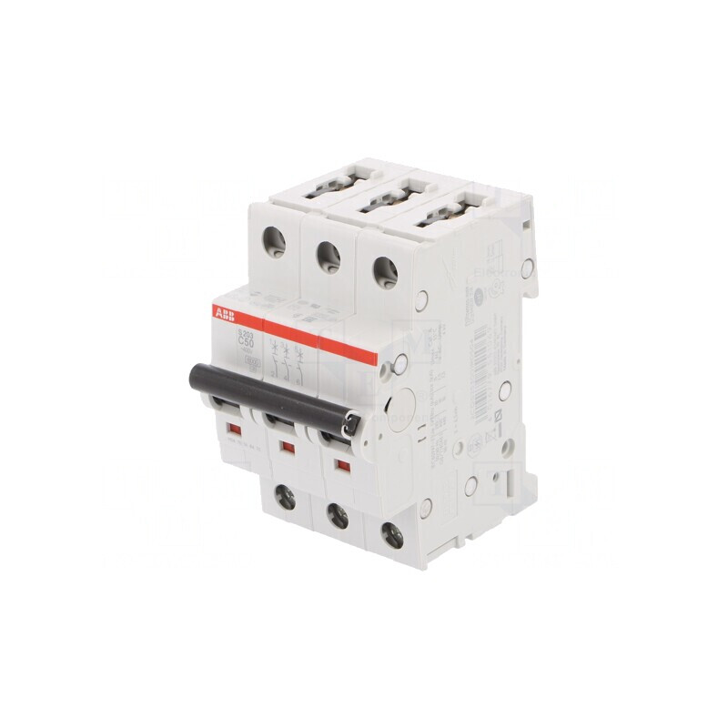 Întrerupător de Supracurent 50A 3 Poli 230/400VAC | Electronic-mag.ro | Componente Electronice