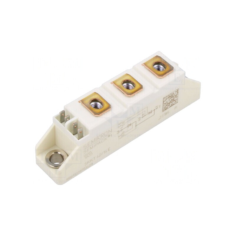 Tiristor Dubli în Serie 1,4kV 40A SEMIPACK1 | Electronic-mag.ro | Componente Electronice