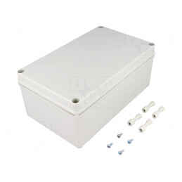 Carcasă Universală Gri 140x230x95mm PC M 95 G | Electronic-mag.ro | Componente Electronice