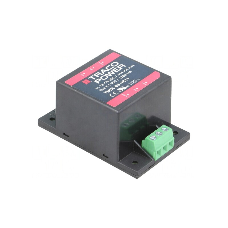 Convertor DC/DC 6W 18-75V la 5.1V 1200mA | Electronic-mag.ro | Componente Electronice Convertor DC/DC 6W 18-75V la 5.1V 1200mA | Electronic-mag.ro | Componente Electronice