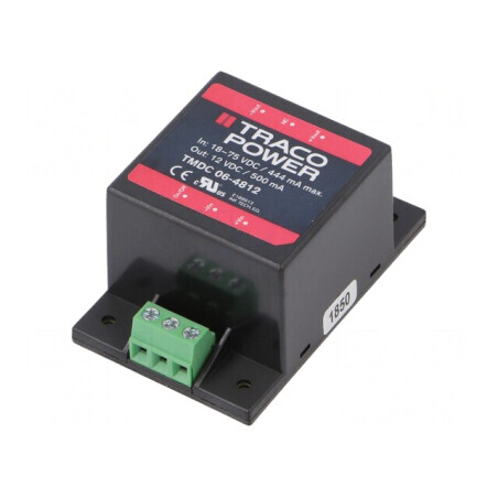 Convertor DC/DC 6W 18-75V Intrare 12V Iesire 500mA | Electronic-mag.ro | Componente Electronice