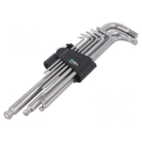 Set Chei Imbus Hex-Plus Sferic Oțel Inoxidabil 9 Bucăți | Electronic-mag.ro | Componente Electronice