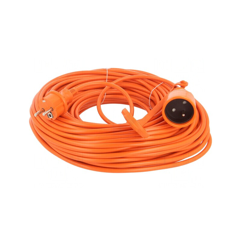 Prelungitor Alimentare PVC Portocaliu 40m 10A | Electronic-mag.ro | Componente Electronice