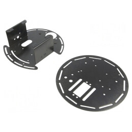 Şasiu cu roţi Ø170mm 3-7,5VDC 2 motoare | Electronic-mag.ro | Componente Electronice