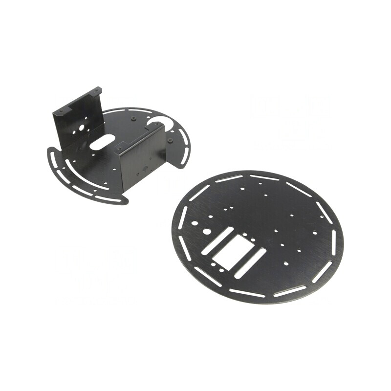 Şasiu cu roţi Ø170mm 3-7,5VDC 2 motoare | Electronic-mag.ro | Componente Electronice