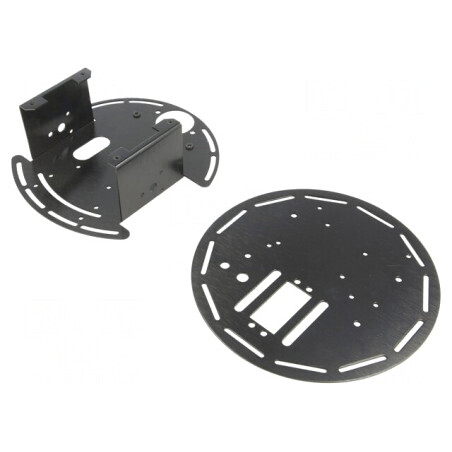 Şasiu cu roţi Ø170mm 3-7,5VDC 2 motoare | Electronic-mag.ro | Componente Electronice