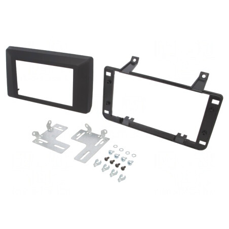 Cadru Radio Dacia 2 DIN Negru | Electronic-mag.ro | Componente Electronice