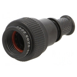 Protecție Mufă 9mm Neagră | Electronic-mag.ro | Componente Electronice