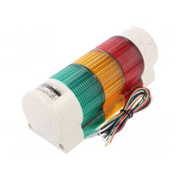 Coloană de Semnalizare LED Roșu/Ambră/Verde | Electronic-mag.ro | Componente Electronice