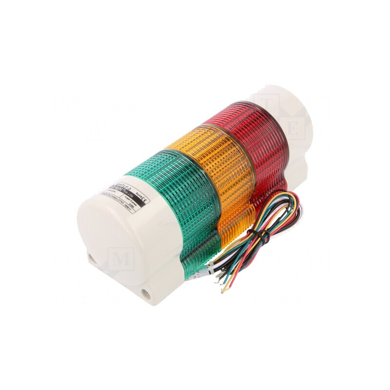 Coloană de Semnalizare LED Roșu/Ambră/Verde | Electronic-mag.ro | Componente Electronice