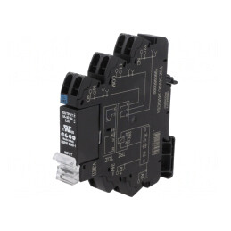 Releu Intermediar SPST-NO 19,2-28,8VDC 5A | Electronic-mag.ro | Componente Electronice