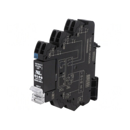 Releu Intermediar SPST-NO 19,2-28,8VDC 5A | Electronic-mag.ro | Componente Electronice