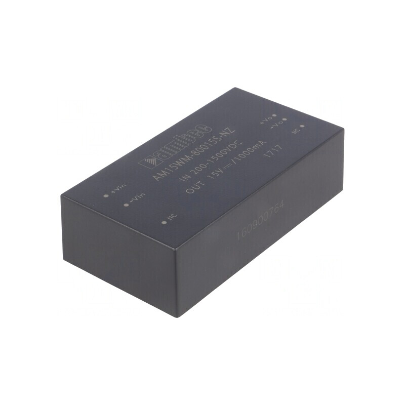 Convertor DC/DC 15W 200-1500V la 15V 1A | Electronic-mag.ro | Componente Electronice Convertor DC/DC 15W 200-1500V la 15V 1A | Electronic-mag.ro | Componente Electronice