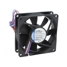 Ventilator DC axial 12V 80mm 78m3/h 19dBA | Electronic-mag.ro | Componente Electronice