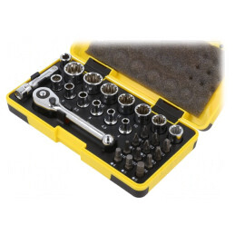 Set Chei Tubulare Hexagonale 1/4 T4654 | Electronic-mag.ro | Componente Electronice