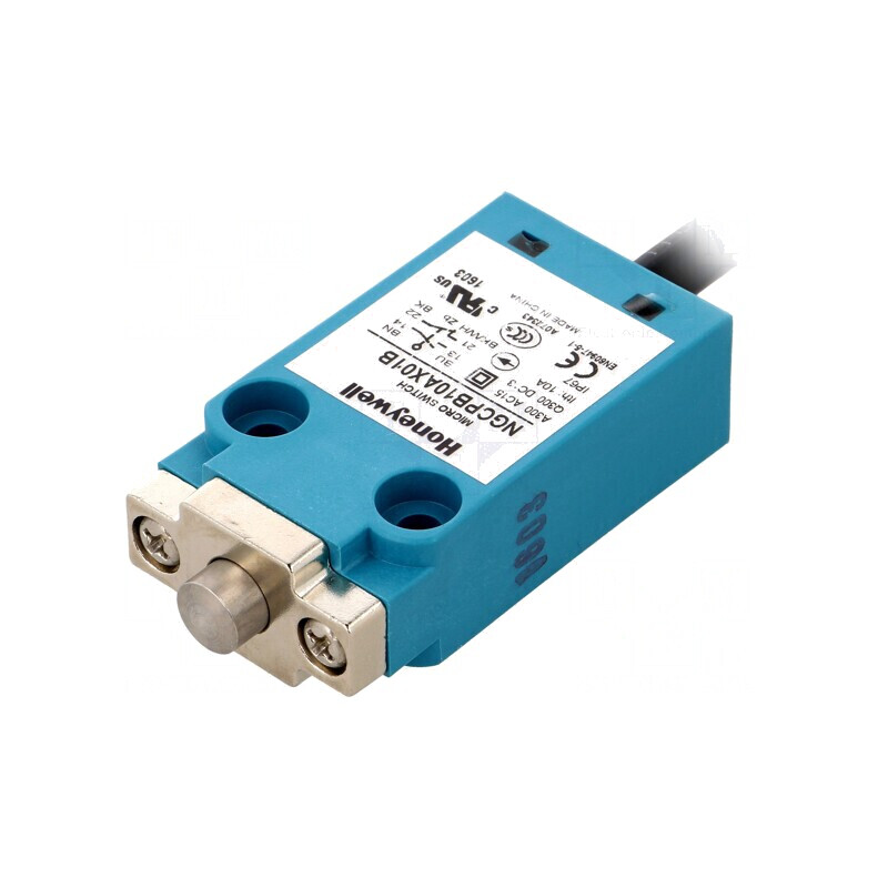 Limitator cursă bolț NO NC 10A 240VAC 250VDC IP67 | Electronic-mag.ro | Componente Electronice