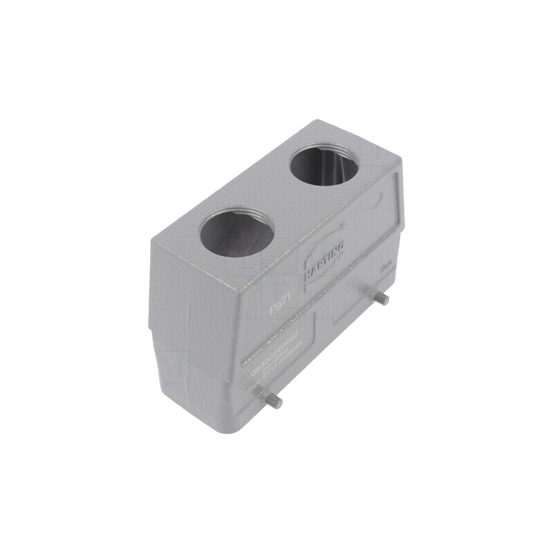 Conector Han B Hood Top Entry 4 Pegs PG 21 | Electronic-mag.ro | Componente Electronice