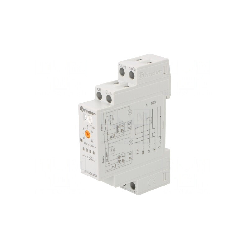 Releu de Timp Bistabil NO 16A IP20 | Electronic-mag.ro | Componente Electronice