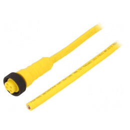 Cablu de Conectare 7/8” PIN 4 Drept 3m 7,3A -15÷90°C | Electronic-mag.ro | Componente Electronice