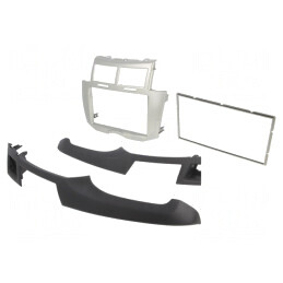 Cadru Radio Toyota 2 DIN Negru Argintiu | Electronic-mag.ro | Componente Electronice