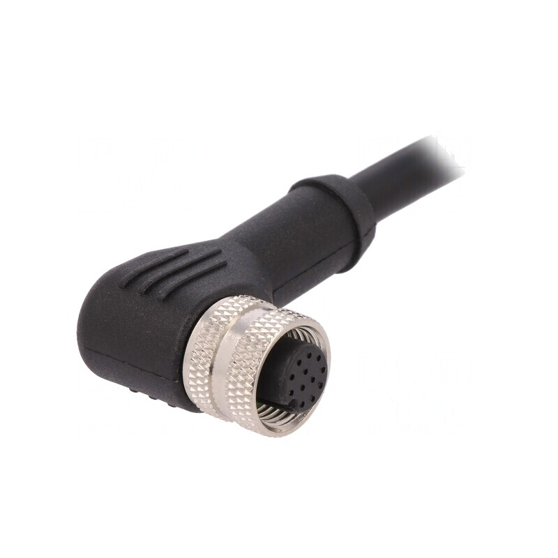 Mufă M12 12-PIN Mamă DeviceNet/CANopen IP67 30V 1.5A | Electronic-mag.ro | Componente Electronice