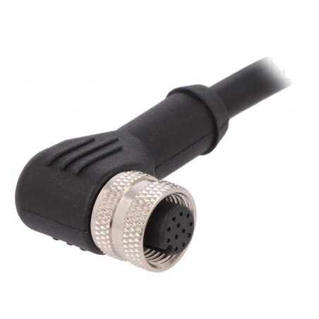 Mufă M12 12-PIN Mamă DeviceNet/CANopen IP67 30V 1.5A | Electronic-mag.ro | Componente Electronice