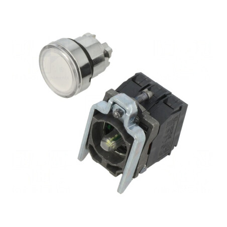 Comutator acționat prin apăsare 22mm 1 NC NO | Electronic-mag.ro | Componente Electronice