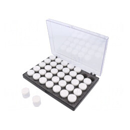 Container pentru Fiole din Polistiren 180.5x140.5x26mm | Electronic-mag.ro | Componente Electronice