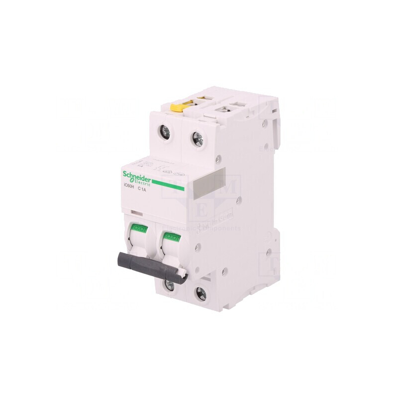 Întrerupător de Supracurent 400VAC 1A 2P C | Electronic-mag.ro | Componente Electronice