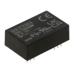 Convertor DC/DC 3W 36-160V la 24V 125mA DIP24 | Electronic-mag.ro | Componente Electronice