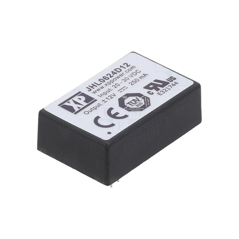 Convertor DC/DC 6W 20-30V la 12V/-12V THT | Electronic-mag.ro | Componente Electronice
