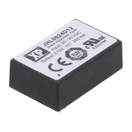 Convertor DC/DC 6W 20-30V la 12V/-12V THT | Electronic-mag.ro | Componente Electronice