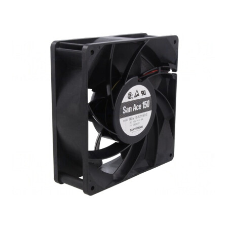 Ventilator axial DC 12V 150mm 512m3/h | Electronic-mag.ro | Componente Electronice