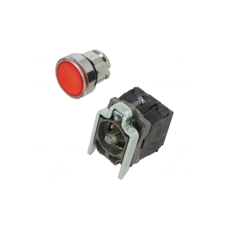 Comutator apăsare 22mm 1NC 1NO | Electronic-mag.ro | Componente Electronice