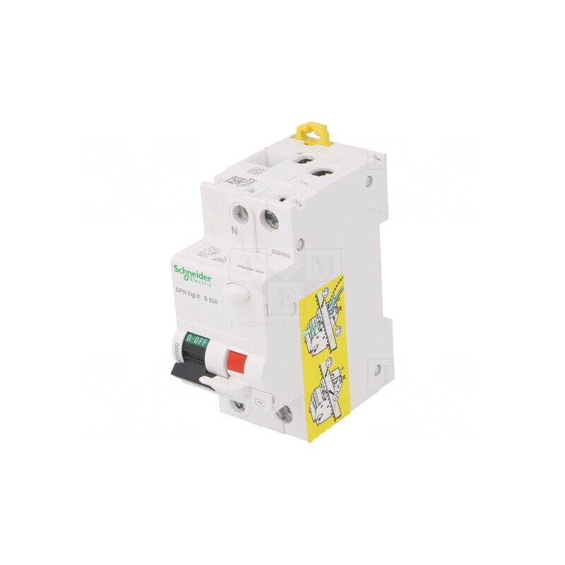 RCBO 20A 30mA 1P+N 230/400V | Electronic-mag.ro | Componente Electronice RCBO 20A 30mA 1P+N 230/400V | Electronic-mag.ro | Componente Electronice