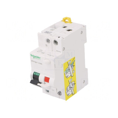 RCBO 20A 30mA 1P+N 230/400V | Electronic-mag.ro | Componente Electronice