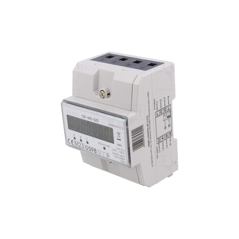 Controler DIN impuls IP51 80A 5A | Electronic-mag.ro | Componente Electronice