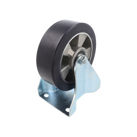 Roată de Transport Rigidă 160mm 500kg | Electronic-mag.ro | Componente Electronice