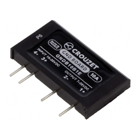 Releu semiconductor 10-30VDC curent continuu GNDB10B1E | Electronic-mag.ro | Componente Electronice