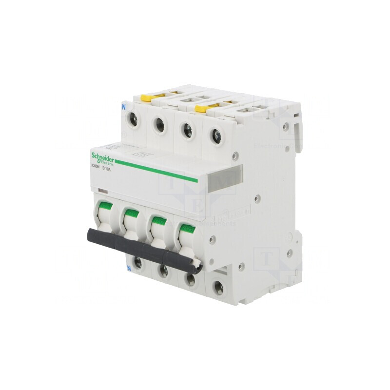 Întrerupător de supracurent 10A 3P 400V 6kA | Electronic-mag.ro | Componente Electronice