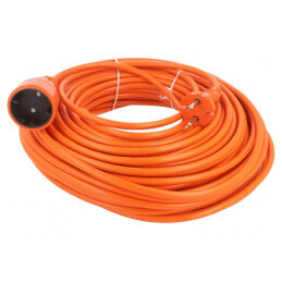 Prelungitor alimentare 40m portocaliu 2x1,5mm2 | Electronic-mag.ro | Componente Electronice